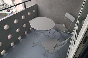 Möbliertes 1-Zimmer-Apartment mit Balkon in Düsseldorf-Rath – Wattenscheider Straße 2, 40472 Rath, Düsseldorf – Vorschaubild 6