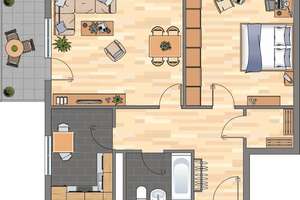 2-Zimmer-Wohnung in Siegen Dillnhütten – Stormstraße 25, 57078 Geisweid, Siegen – Vorschaubild 5