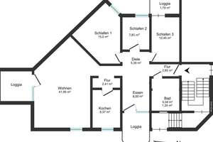 **MODERNE 4-ZIMMERWOHNUNG MIT 3 BALKONEN UND GARAGE IM KANZLERFELD** – Die vollständige Adresse der Immobilie erhältst du vom Anbieter., 38116 Lehndorf-Watenbüttel, Braunschweig – Vorschaubild 15