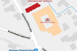 Mietpreis inkl. NK I Wohnen mit Service in Bremen Oberneuland I attraktive 2 Zimmer Wohnung – Mühlenfeldstraße 32, 28355 Oberneuland, Bremen – Vorschaubild 4