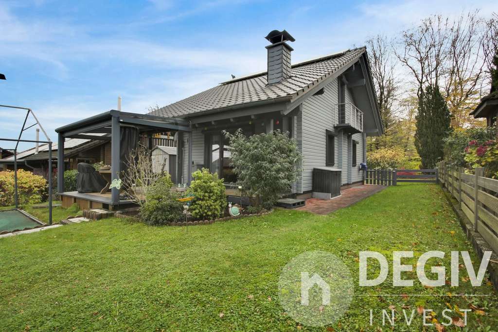 Verkauf mit Rückanmietung eines nachhaltig und ökologisch gebauten Holzhauses