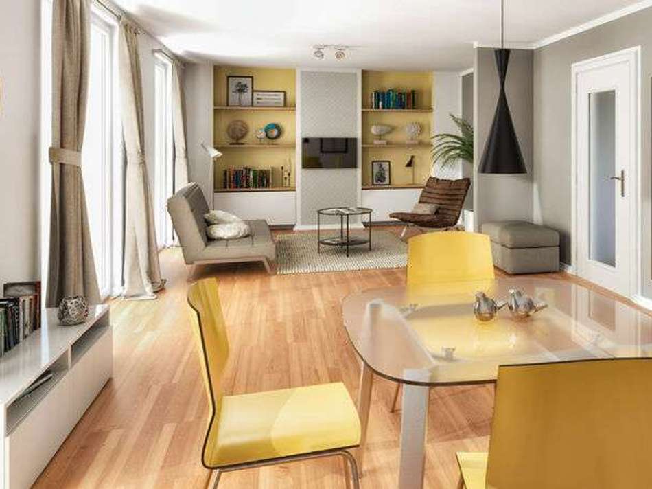 Wohnbeispiel Wohnzimmer..