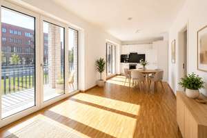 Stilvolle 3-Zimmer-Wohnung mit Balkon und neuer Einbauküche in Hannover  – Maria-Telkes-Platz 4, 30539 Bemerode, Hannover – Vorschaubild 2