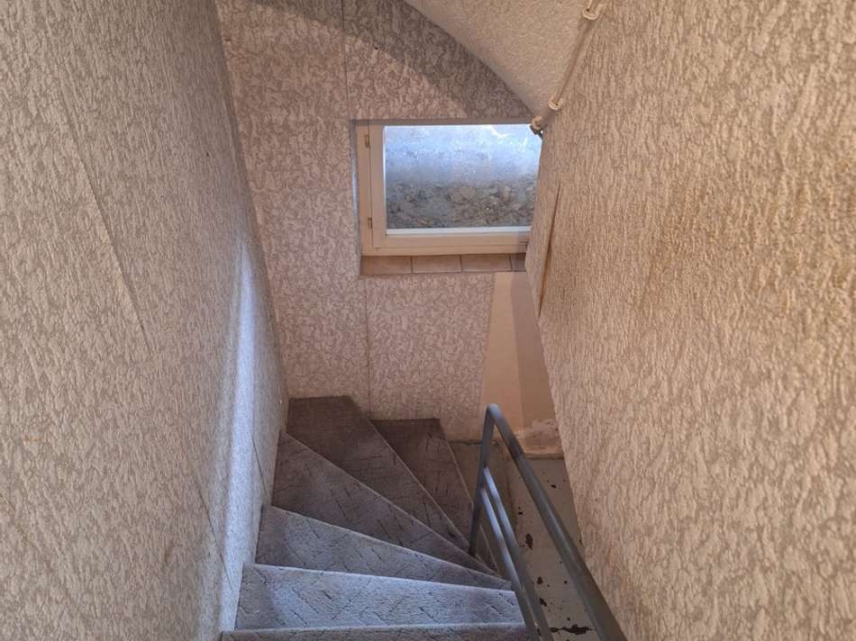 Treppe in Untergeschoss