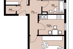 Kapitalanlage zur Perspektiven-Selbstnutzung: Charmante DG-Balkonwohnung mit stabilen 2,94% Rendite! – Eigerstraße 7, 13089 Heinersdorf, Berlin – Vorschaubild 5