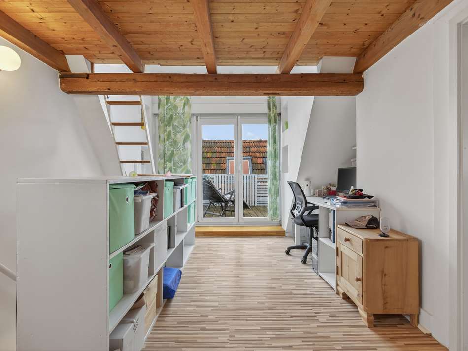 Flur Dachgeschoss mit Arbeitsb