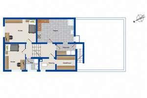 Modernisiertes Einfamilienhaus mit Wintergarten, Sauna und Whirlpool in Düsseldorf – Die vollständige Adresse der Immobilie erhältst du vom Anbieter., 40627 Unterbach, Düsseldorf – Vorschaubild 10