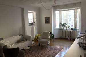 Befristet teilmöblierte schöne Altbauwohnung mit Balkon im Stuttgarter Westen zu vermieten – Gutbrodstraße 42, 70193 Vogelsang, Stuttgart – Vorschaubild 1