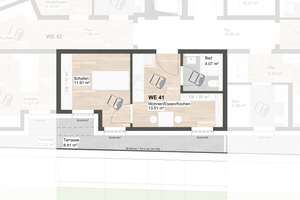 2-Zimmer Wohnung in Koblenz Altstadt,