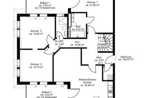 Ein Zuhause über den Dächern Großhaderns - Exklusives Penthouse im Blumenviertel – Die vollständige Adresse der Immobilie erhältst du vom Anbieter., 81377 Großhadern, München – Vorschaubild 9