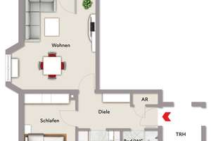 2-Zi-Wohnung in zentraler Lage von Katzwang – Die vollständige Adresse der Immobilie erhältst du vom Anbieter., 90453 Katzwang, Reichelsdorf Ost, Reichelsdorfer Keller, Nürnberg – Vorschaubild 12