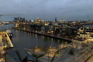 Mit Weitblick: Exklusive, möblierte 2 Zimmer-Wohnung! – Großer Grasbrook 19, 20457 HafenCity, Hamburg – Vorschaubild 15