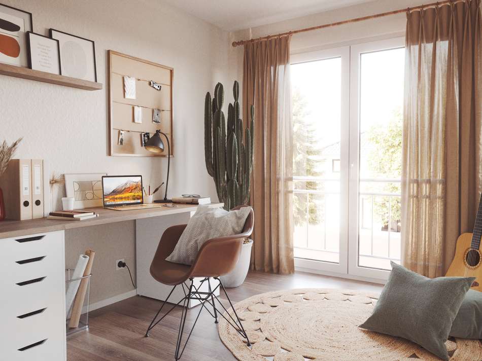 Wohnbeispiel Arbeitszimmer