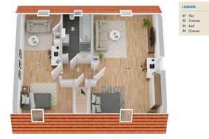 RESERVIERT! Zweifamilienhaus am Waldrand –saniert in Behringersdorf inkl. Garage und Stellpl – Nürnberger Land (Kreis) – Vorschaubild 19