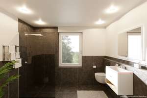 KfW 40 QNG Neubau: Lichtdurchflutete 3-Zimmer-Wohnung mit Terrasse und privatem Garten – 70563 Rosental, Stuttgart – Vorschaubild 5