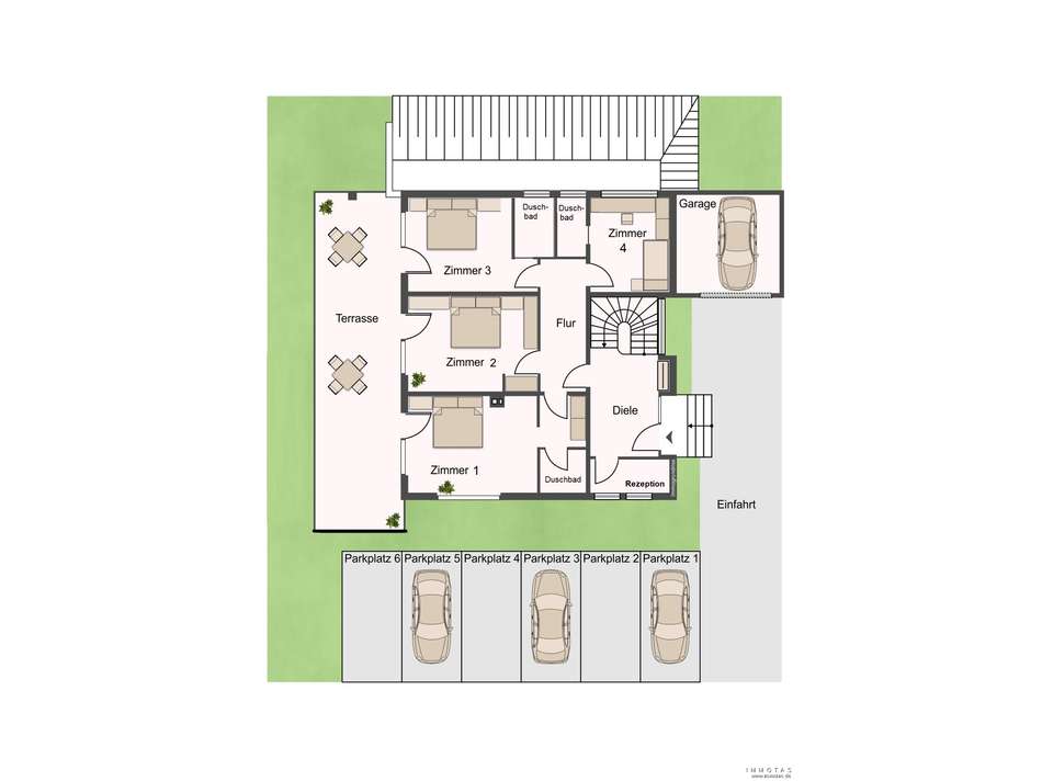 Grundriss Erdgeschoss