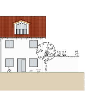Wohnen auf zwei Ebenen (UG & EG) mit eigenem Garten – projektiertes Neubauvorhaben