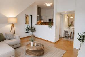 Charmante Maisonette-Wohnung im Loft-Stil