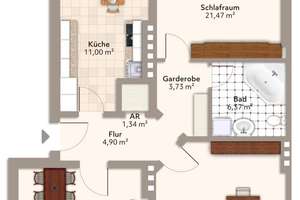 Große 3-Raum-Wohnung im Zentrum – 39104 Altstadt, Magdeburg – Vorschaubild 10