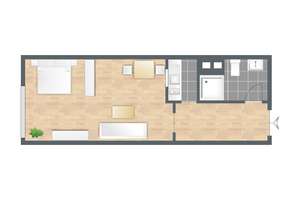 Freundliche 1-Zimmer-Wohnung in bester Lage – Schlierseestraße 33, 81539 Obergiesing, München – Vorschaubild 9