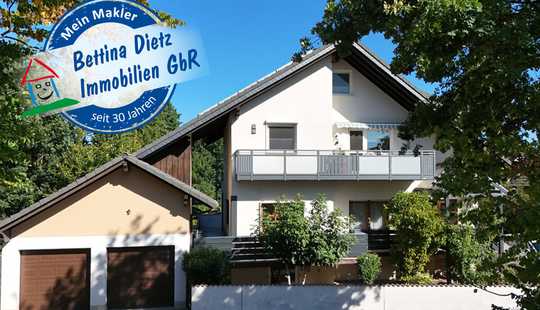 Bild von DIETZ: Freiwerdendes, liebevolles 2-Familienhaus-Anwesen in attraktiver Wohnlage von Klein-Zimmern!