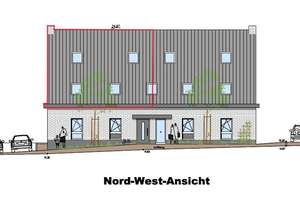Zur Miete - Neubau-Maisonette mit Dachterrasse und eigenem Stellplatz an der niederl. Grenze – Hauptstraße 11A  OGL, 47559 Kranenburg – Vorschaubild 2