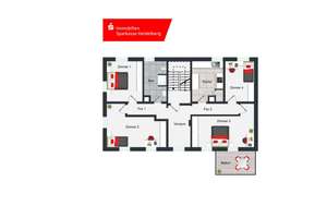 Charmantes Mehrfamilienhaus in zentraler Lage von Ziegelhausen –solide und renditestark! – Die vollständige Adresse der Immobilie erhältst du vom Anbieter., 69118 Ziegelhausen, Heidelberg – Vorschaubild 17