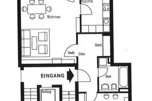 Gepflegte, lichtdurchflutete Wohnung mit Sonnenbalkon und Einbauküche in bester Lage – Irmintrudisstraße 9, 53111 Bonn-Castell, Bonn – Vorschaubild 13