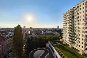 Geschmackvoll möblierte 1-Zimmer-Wohnung mit Blick über München! Befristeter Mietvertrag! – Theresienhöhe 6A, 80339 Schwanthalerhöhe (Ortsteil), München – Vorschaubild 10