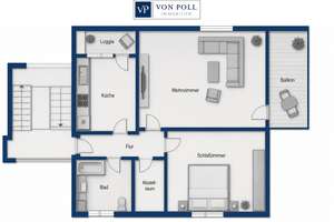 Licht, Freiraum und zwei Balkone – eine Wohnung zum Wohlfühlen in Heilbronn-Böckingen – Die vollständige Adresse der Immobilie erhältst du vom Anbieter., 74080 Böckingen, Heilbronn – Vorschaubild 17