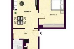 WOHNEN mit Wohlfühlfaktor! 2-Zimmer-Wohnung Nähe Otto-Teich – Talanger 45, 9116 Chemnitz – Vorschaubild 6