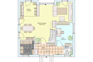 Grdst. inkl.: Stadtvilla –Wärmepumpe, Fußbodenhz., freie Grundriss-Planung - knapp 160 qm mit 5 Zi. – 4159 Lützschena-Stahmeln, Leipzig – Vorschaubild 2
