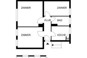 ***Gemütliche 3- Zimmerwohnung in Fallersleben ohne Balkon*** – Nordring 6, 38442 Fallersleben, Wolfsburg – Vorschaubild 2