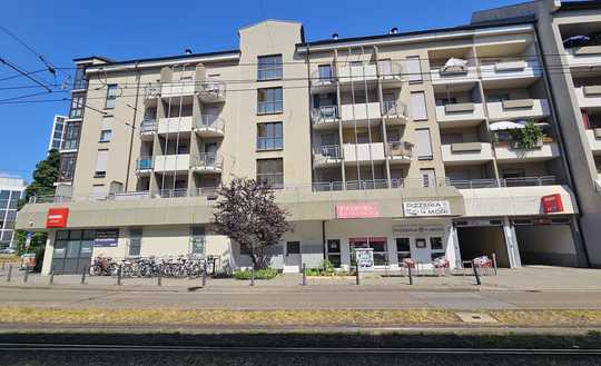 MA-Lindenhof: 1-Zimmer-/Studenten-Appartement frisch renoviert mit Balkon