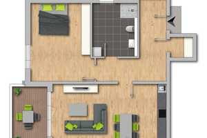 Barrierefreie Neubauwohnung  | mit großem Balkon und Aufzug – Duisburg – Vorschaubild 15