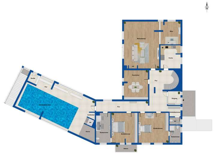 Grundriss Erdgeschoss