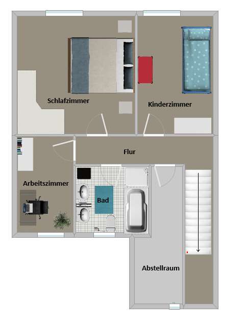 Grundriss Dachgechoss