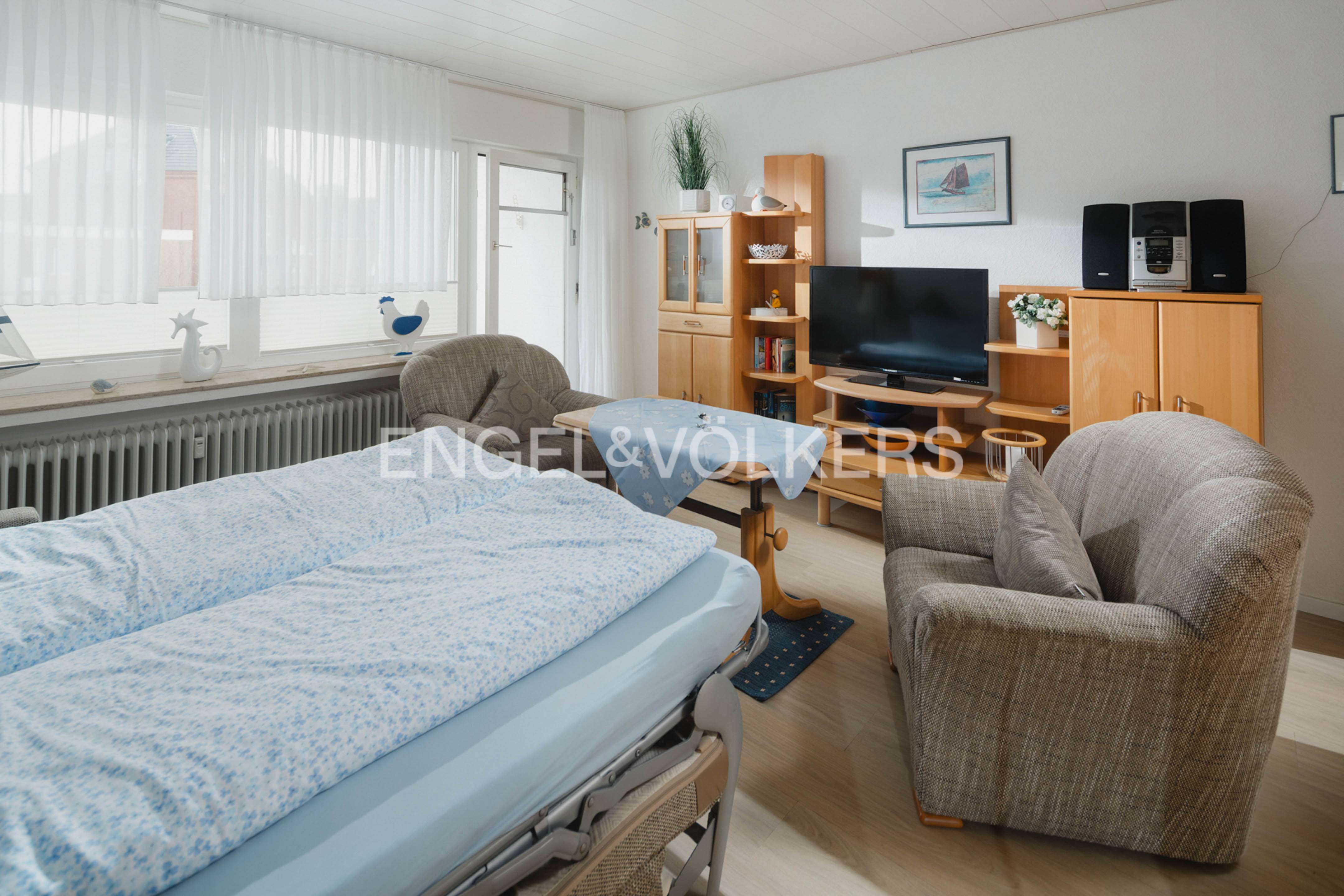 Immobilie in Norderney - 1-Raum App. in der "Dünenrose"! - Bild 2