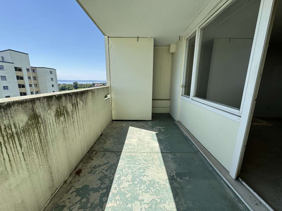 Überdachter Balkon