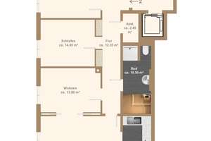 Energieeffizienz A+! 4-Raum- Neubauwohnung mit individuellen Gestaltungsmöglichkeiten in Bestlage! – Die vollständige Adresse der Immobilie erhältst du vom Anbieter., 1129 Trachau, Dresden – Vorschaubild 9