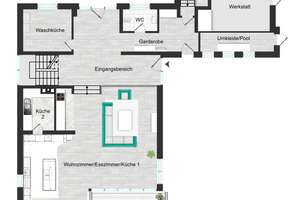 Preis angepasst | Übergabe flexibel Modernes Architektenhaus in Feldrandlage von Broitzem – Pool – Die vollständige Adresse der Immobilie erhältst du vom Anbieter., 38122 Broitzem, Braunschweig – Vorschaubild 37