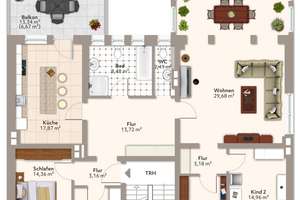 Exklusive 5-Raum-Wohnung in ruhiger aber zentraler Lage ! – Die vollständige Adresse der Immobilie erhältst du vom Anbieter., 39112 Sudenburg, Magdeburg – Vorschaubild 18