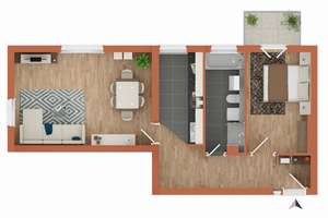 Investieren mit historischem Flair - vermietete 2-Zimmer-Wohnung im Denkmalobjekt – Die vollständige Adresse der Immobilie erhältst du vom Anbieter., 14467 Nördliche Innenstadt, Potsdam – Vorschaubild 10