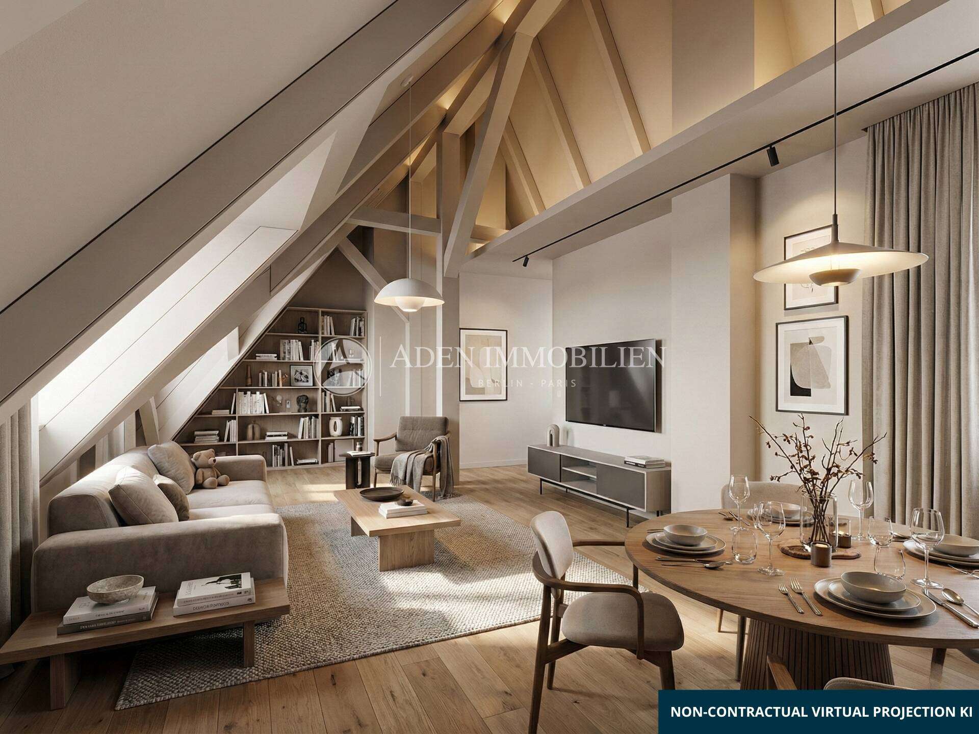 Dachrohling mit Baugenehmigung 2025 in Friedenau – Hohe Decken und 320 m² Wohnfläche mit Terrassen!, Berlin – Bild 1