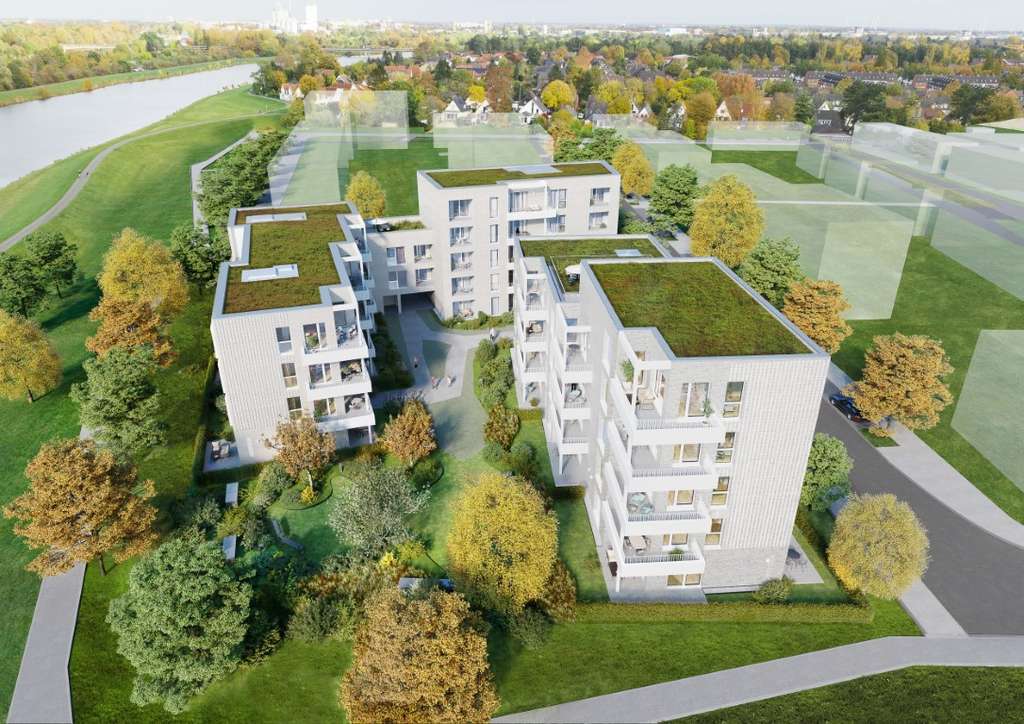 Wohnen am See: kurzfristig bezugsfertige 4-Zimmerwohnung für den gehobenen Anspruch