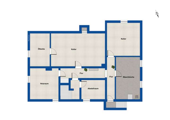 Grundriss Kellergeschoss