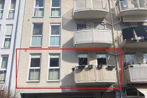 Vermietete 3-Zi.-Whg. im 1.OG mit Balkon am Pastor-Niemöller-Platz