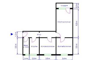 3-Raum-Wohnung mit Balkon & Aufzug – Werner-Seelenbinder-Str. 41, 39118 Magdeburg – Vorschaubild 9