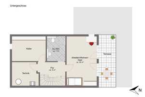 Pflegeleichter Garten mit Terrasse – Kirchbergstraße 14e, 85402 Freising (Kreis) – Vorschaubild 22