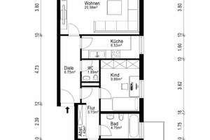 AIGNER- 3-Zimmer-Wohnung in Obersendling mit charmantem Grünblick und Wohlfühlfaktor – Die vollständige Adresse der Immobilie erhältst du vom Anbieter., 81477 Obersendling, München – Vorschaubild 9